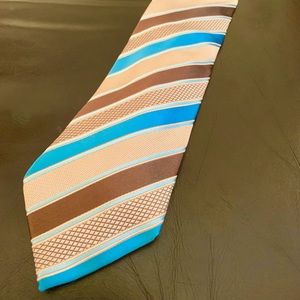 Ermenegildo Zegna Stripe Silk Tie